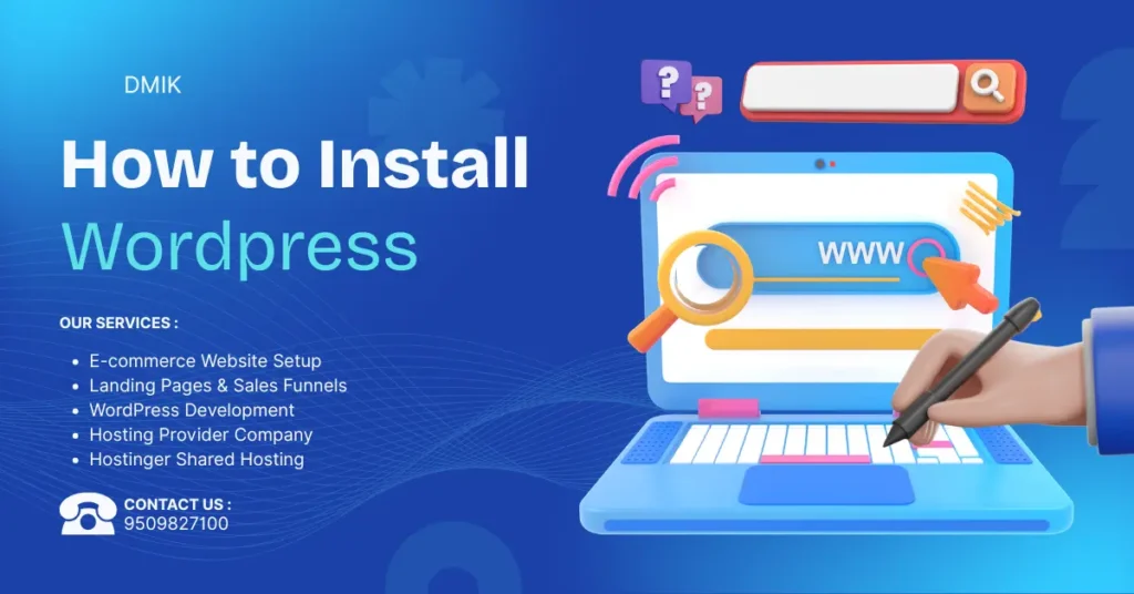 how to install wordpress