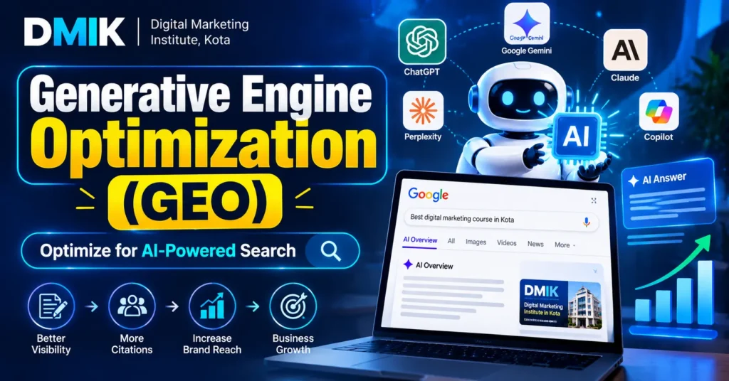 Generative engine optimization geo